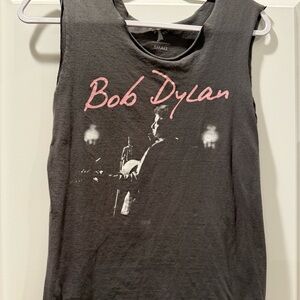 Bob Dylan Graphic Tank Top